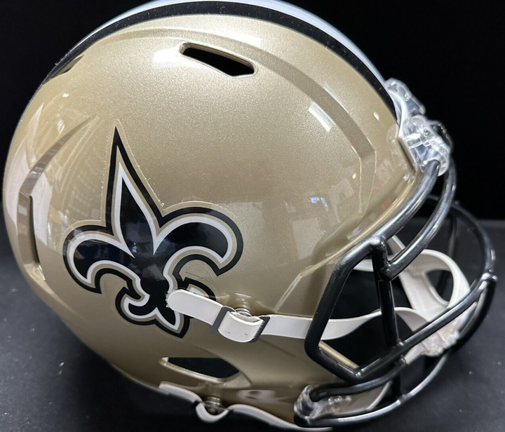Drew Brees Autographed New Orleans Saints Full Size Replica Helmet NFL BAS