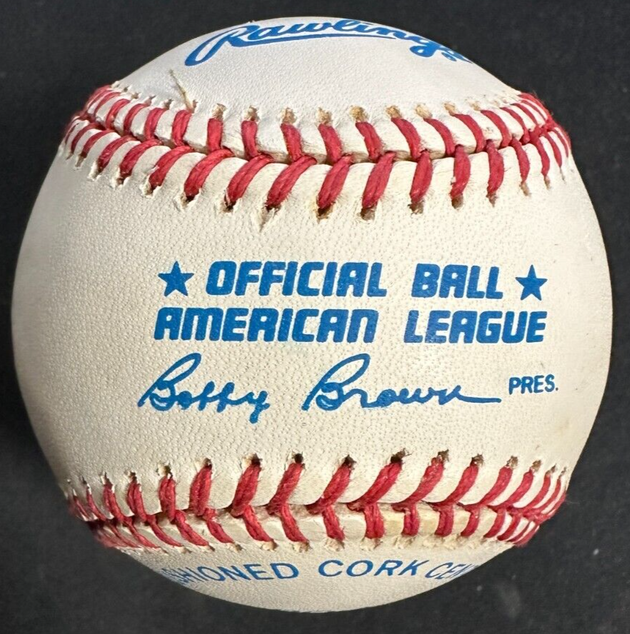 Walt Dropo Autographed American League Baseball Boston Red Sox