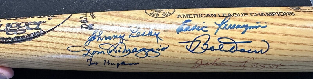 1946 American League Champions Boston Red Sox Signed Baseball Bat Pesky Doerr