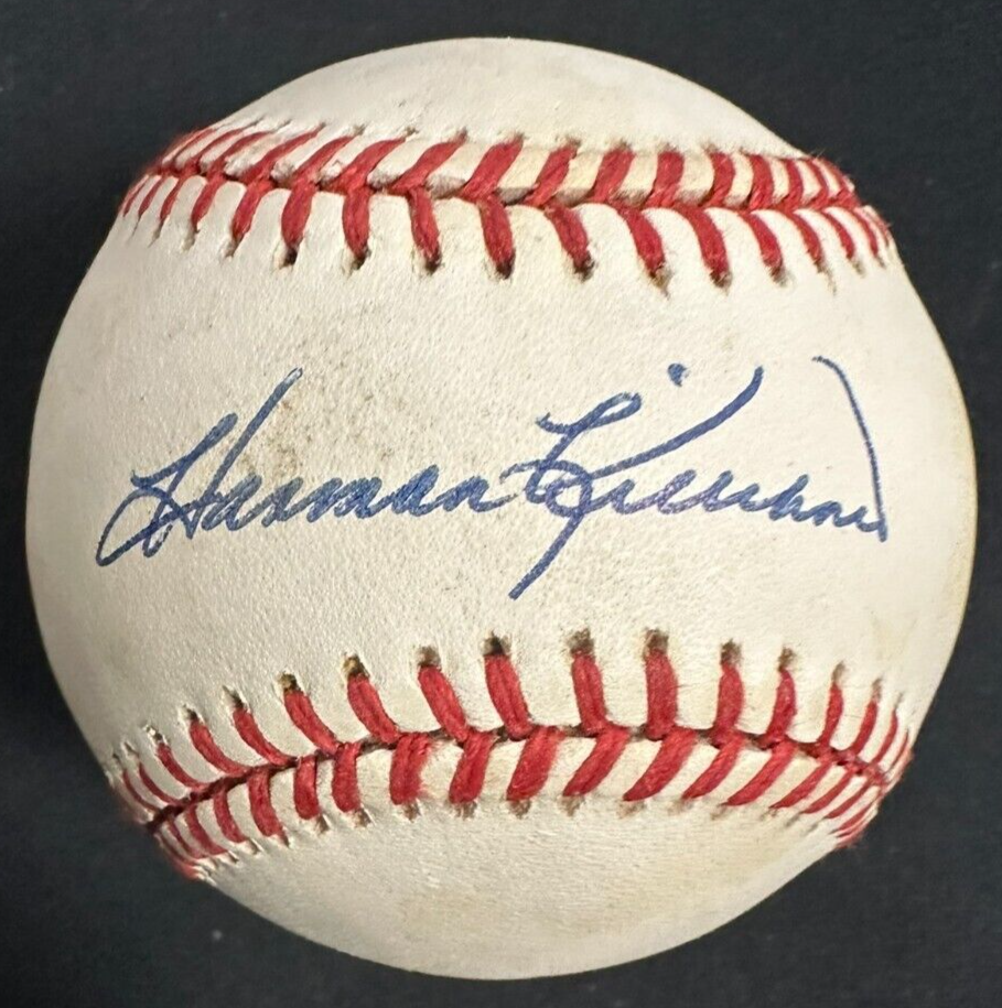 Harmon Killebrew Autographed Bobby Brown Official American League Baseball BAS