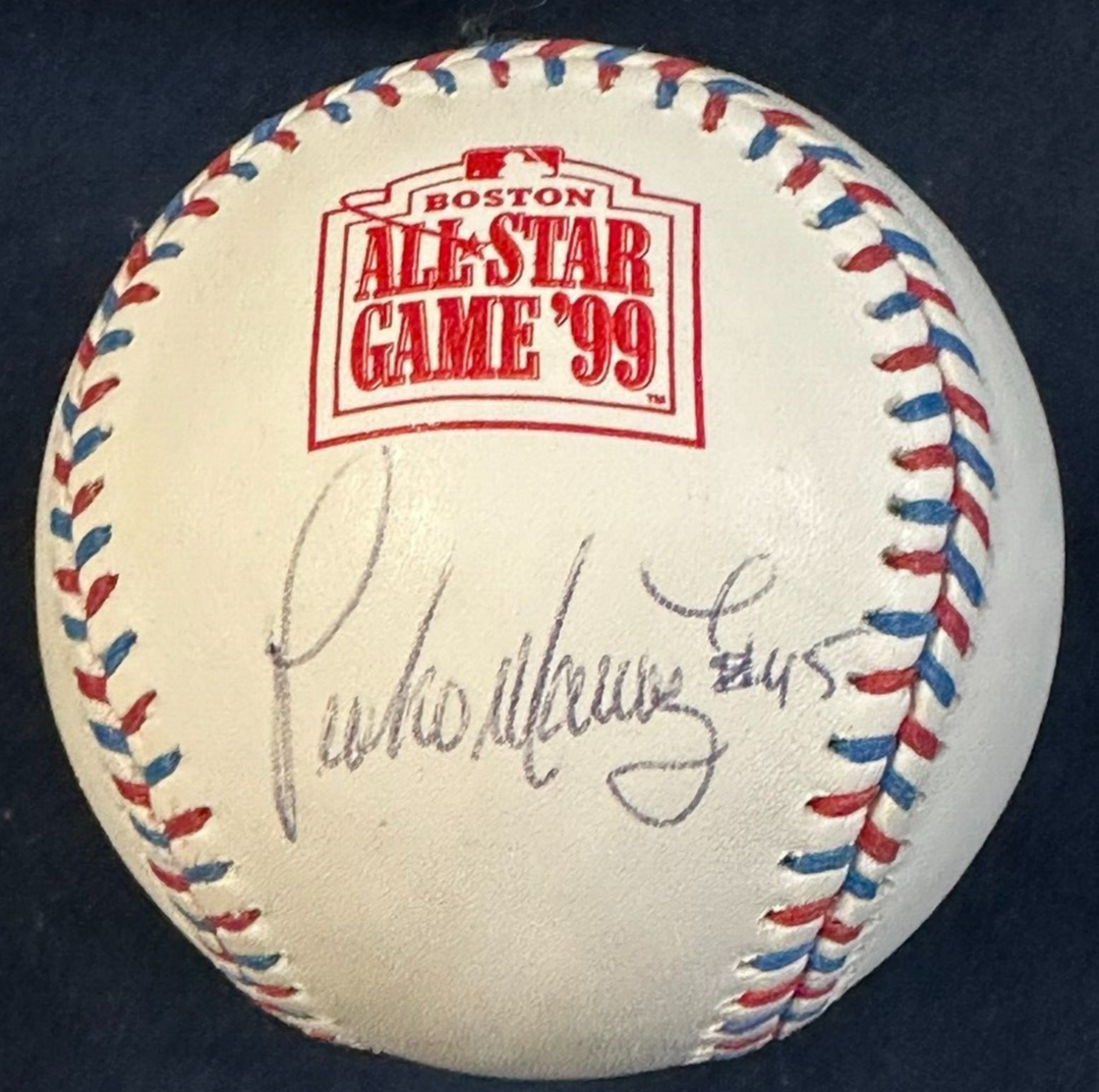 Pedro Martinez & Curt Schilling Autographed 1999 All-Star Game Baseballs Fenway