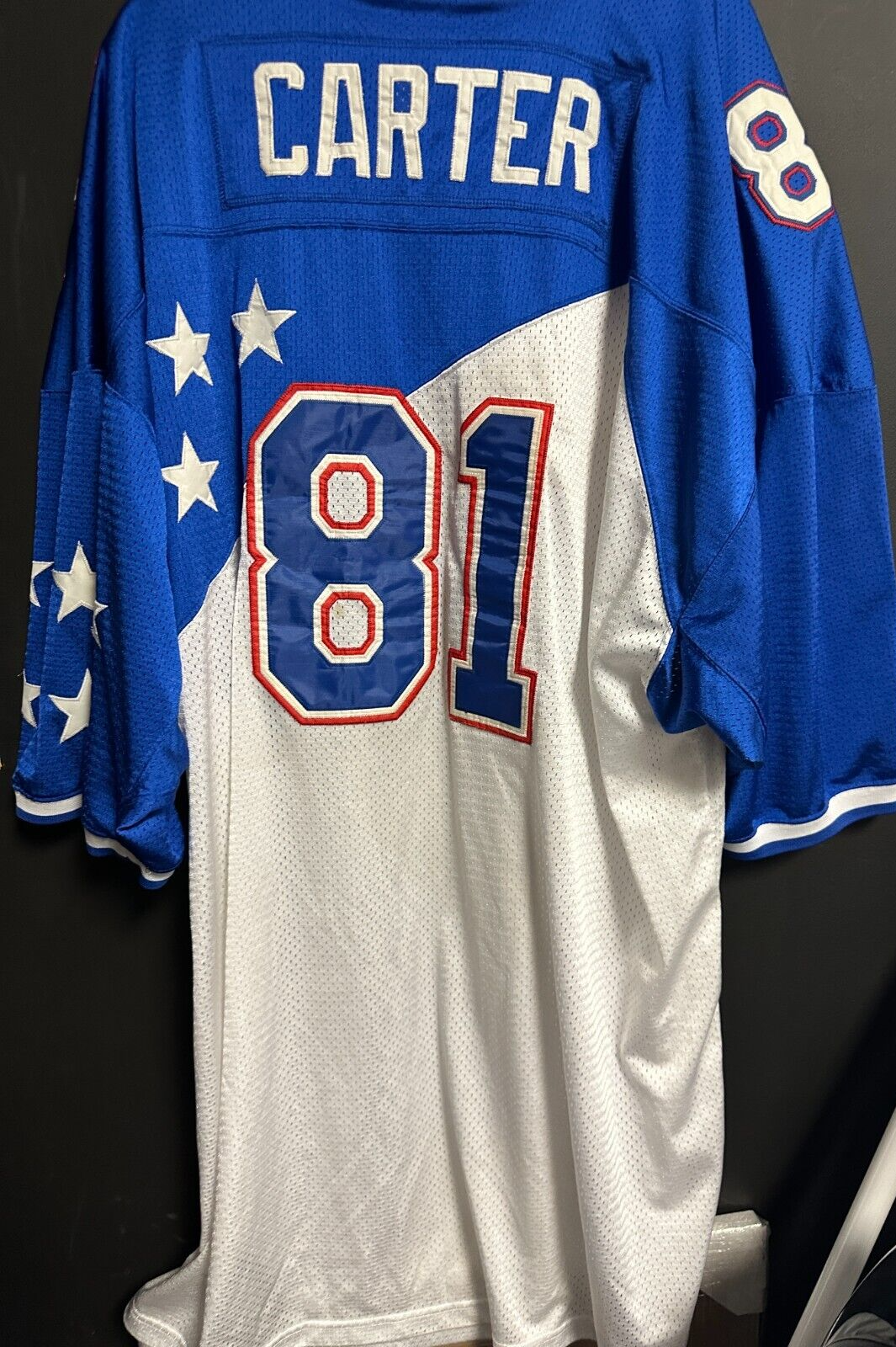 Cris Carter Mitchell & Ness Throwback 1996 Pro Bowl Jersey Size 60