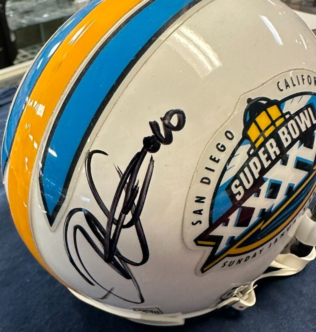 Mike Alstott Autographed Super Bowl XXXVII Mini Helmet Tampa Bay Buccaneers