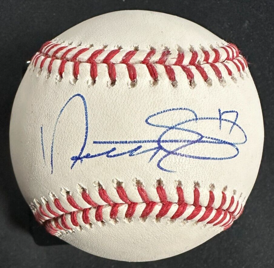 Nathan Eovaldi Autographed Major League Baseball Rangers Red Sox