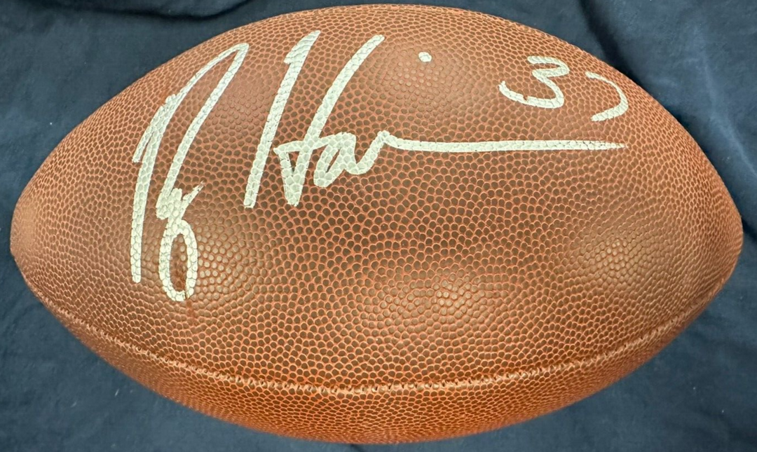 Rodney Harrison Autographed Wilson Official NFL Football New England Patriots