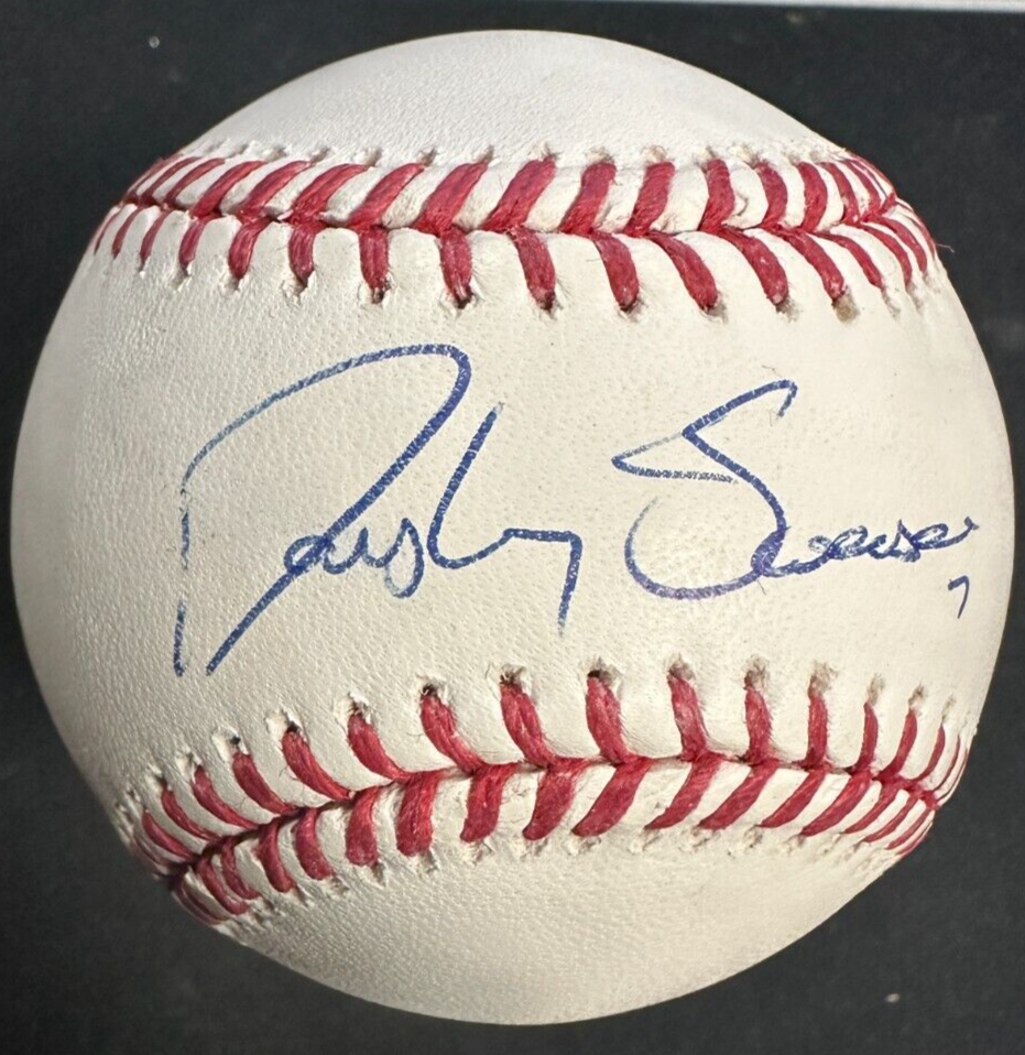 Dansby Swanson Autographed Official Major League Baseball Chicago Cubs JSA
