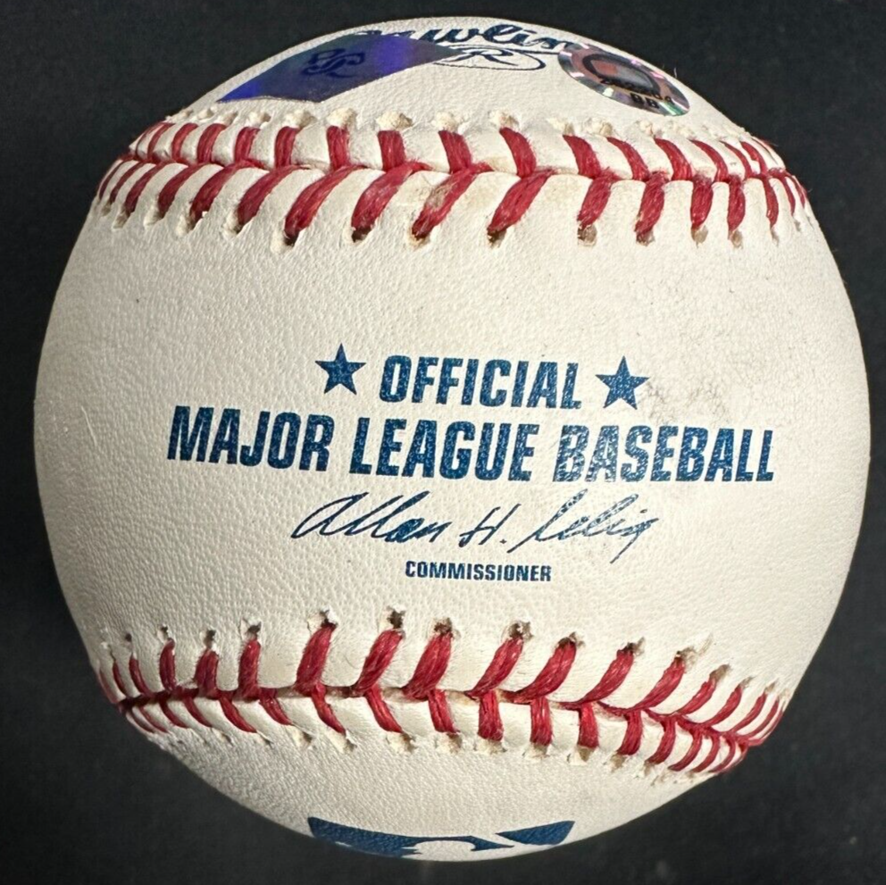 Bill Buckner & Mookie Wilson Autographed OML Baseball MLB Hologram