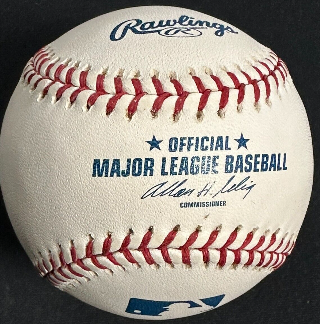 Ralph Terry Autographed Official Major League Baseball W/ 62 WS MVP Isnc Yankees