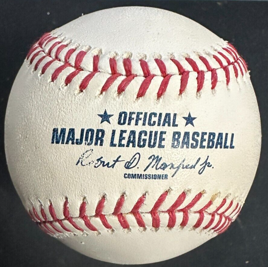 Randy Johnson Autographed Baseball Hall of Fame Baseball Diamondbacks