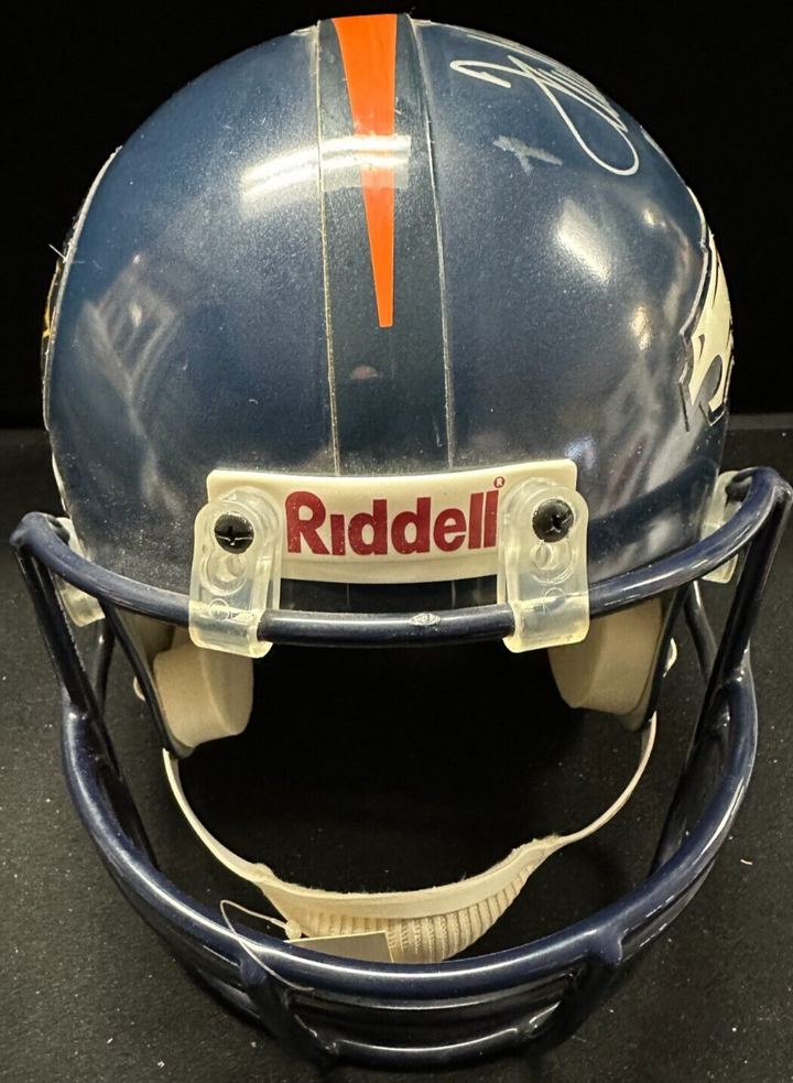 Terrell Davis Autographed Full Size Super Bowl XXXII Replica Helmet W/ MVP BAS