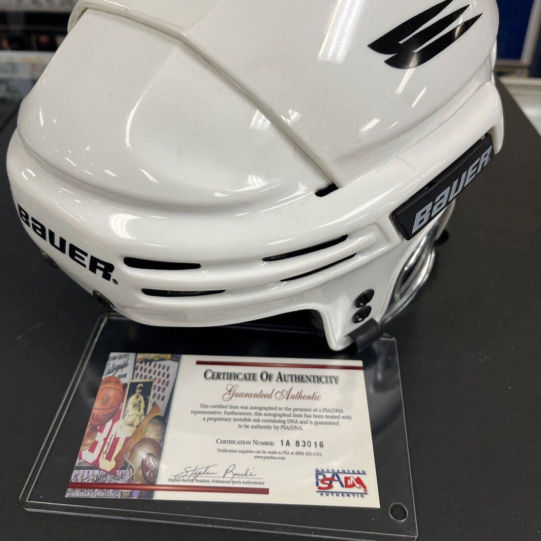 Ray Bourque Signed Full Size Bauer Helmet Boston Bruins PSA DNA Certified