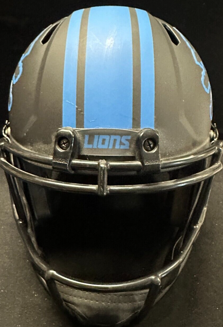 Calvin Johnson Autographed Detroit Lions Full Size Replica Eclipse Speed Helmet