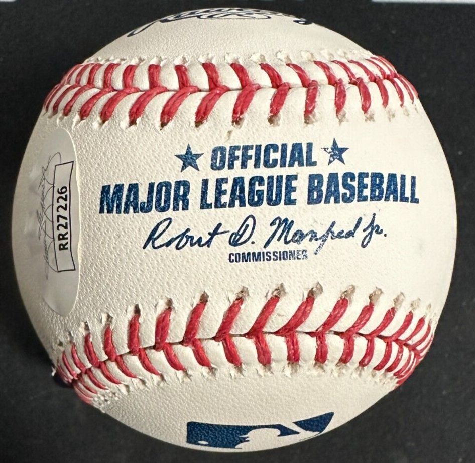 David Ortiz Autographed Official Major League Baseball Red Sox JSA