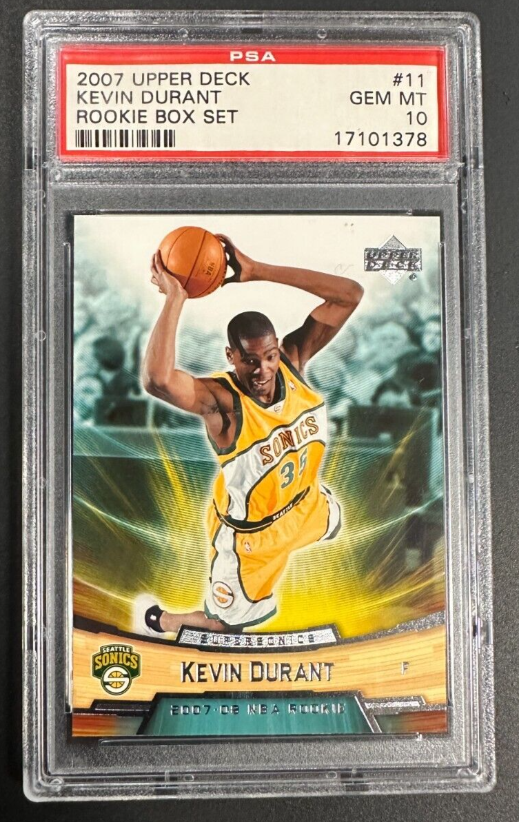 2007-08 Upper Deck Rookie Box Set Kevin Durant Rookie Card