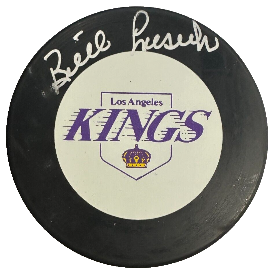 NHL LA Kings good Hockey Puck Signed