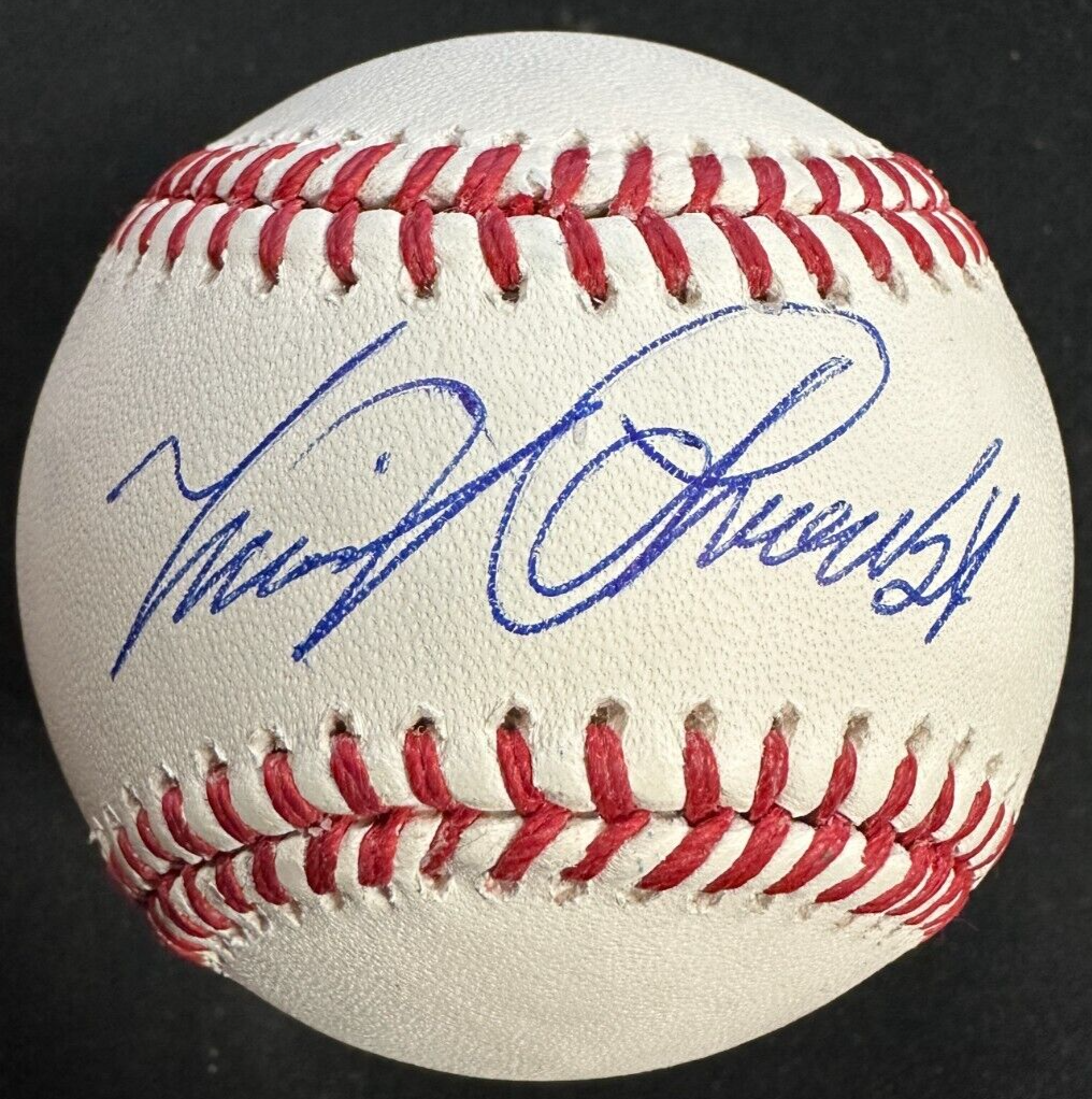 Miguel Cabrera Autographed Official MLB Baseball BAS Tigers