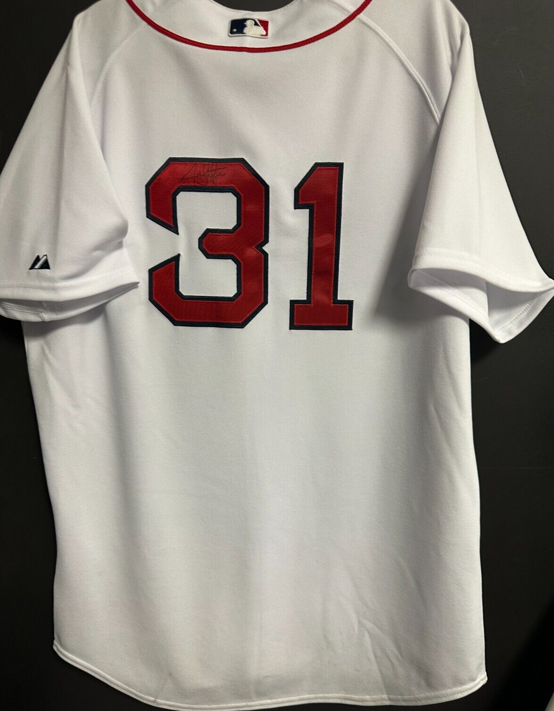 Jon Lester Autographed Authentic Boston Red Sox Home White Jersey MAB Hologram