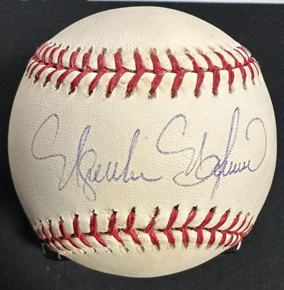 Ugueth Urbina Autographed Official Major League Baseball Red Sox Marlins Expos
