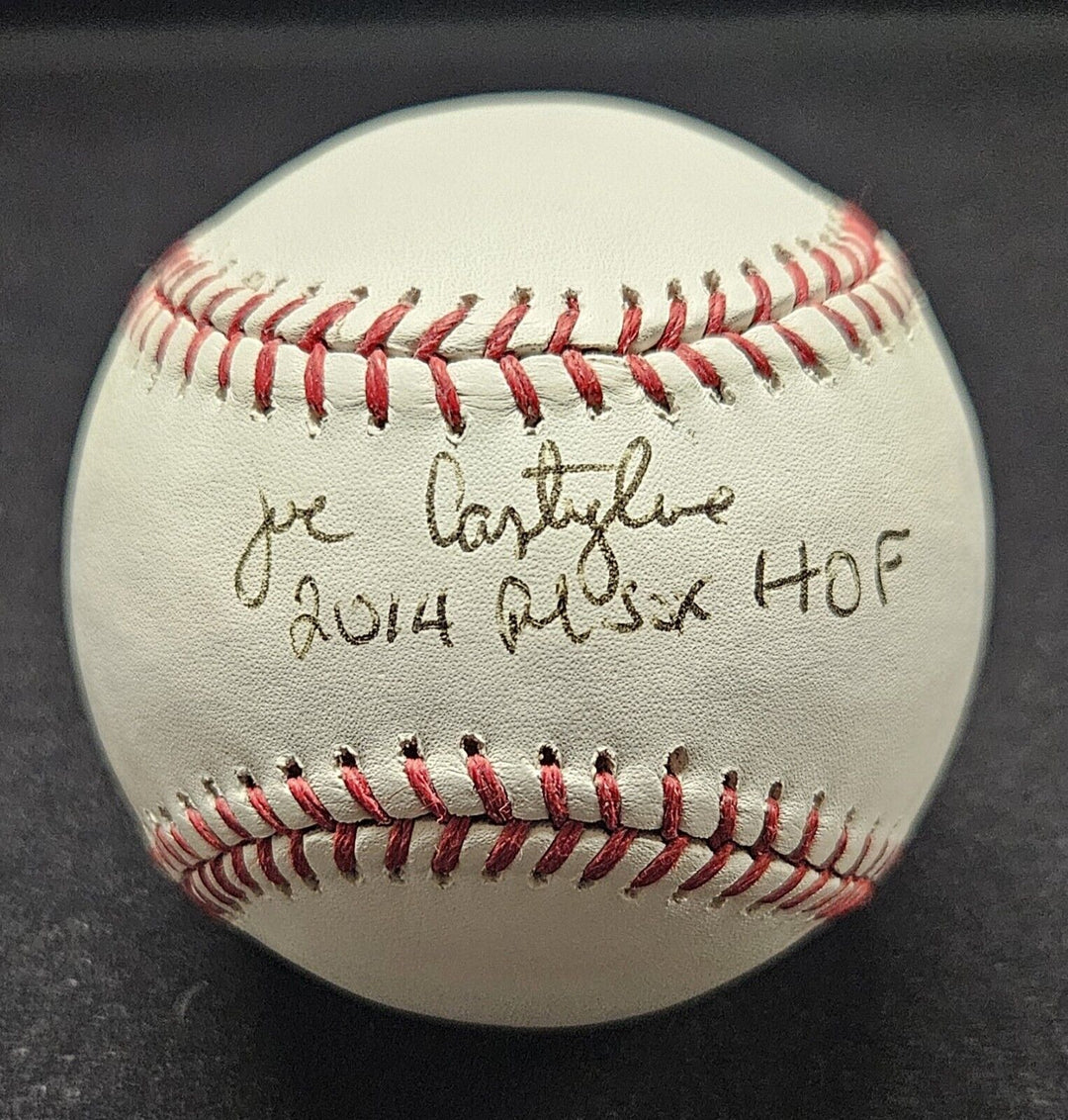 Joe Castiglione Signed Fenway Park 100 Years Baseball Inscribed 2014 Red Sox HOF