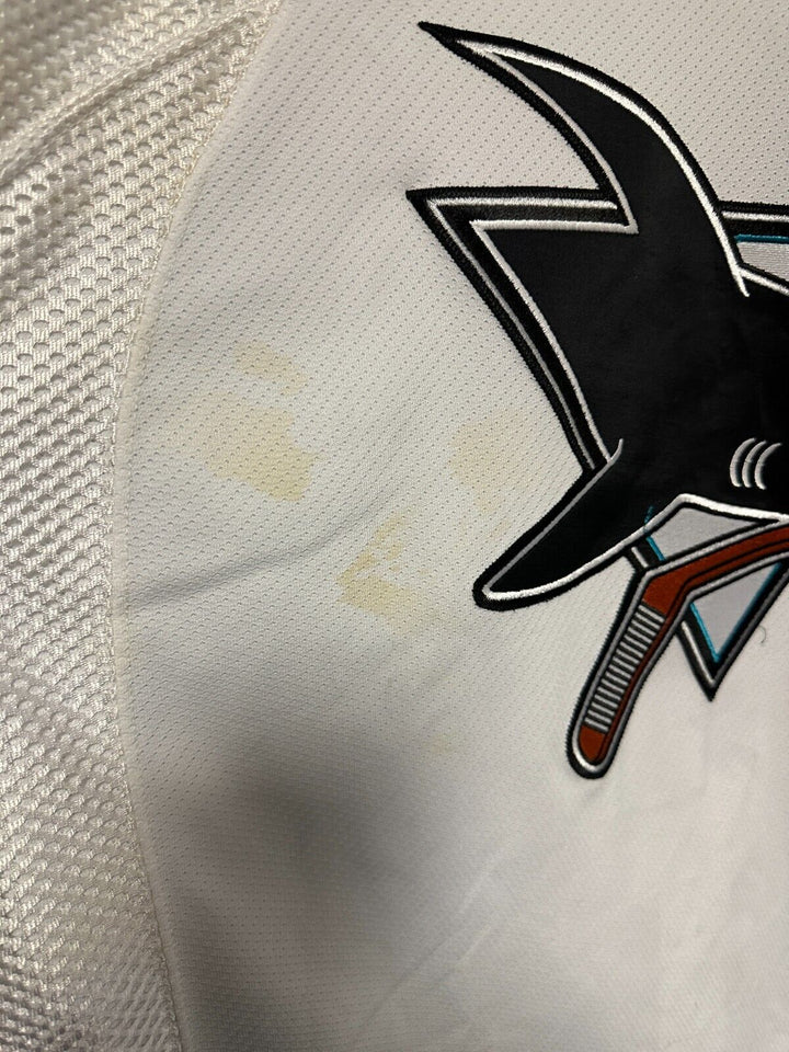 2000's Kyle McLaren Autographed Game Worn San Jose Sharks Jersey NHL +