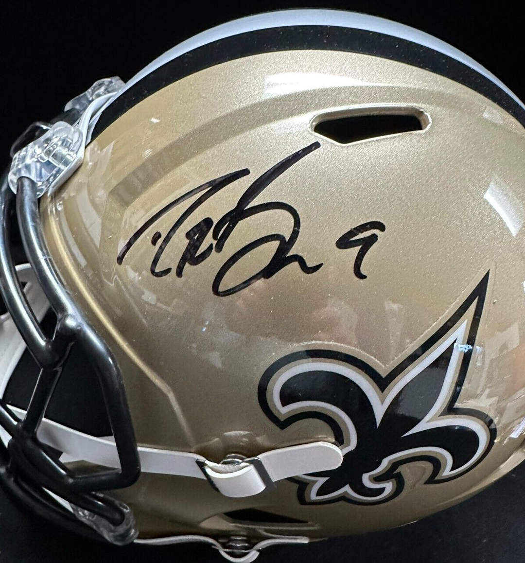 Drew Brees Autographed New Orleans Saints Full Size Replica Helmet NFL BAS