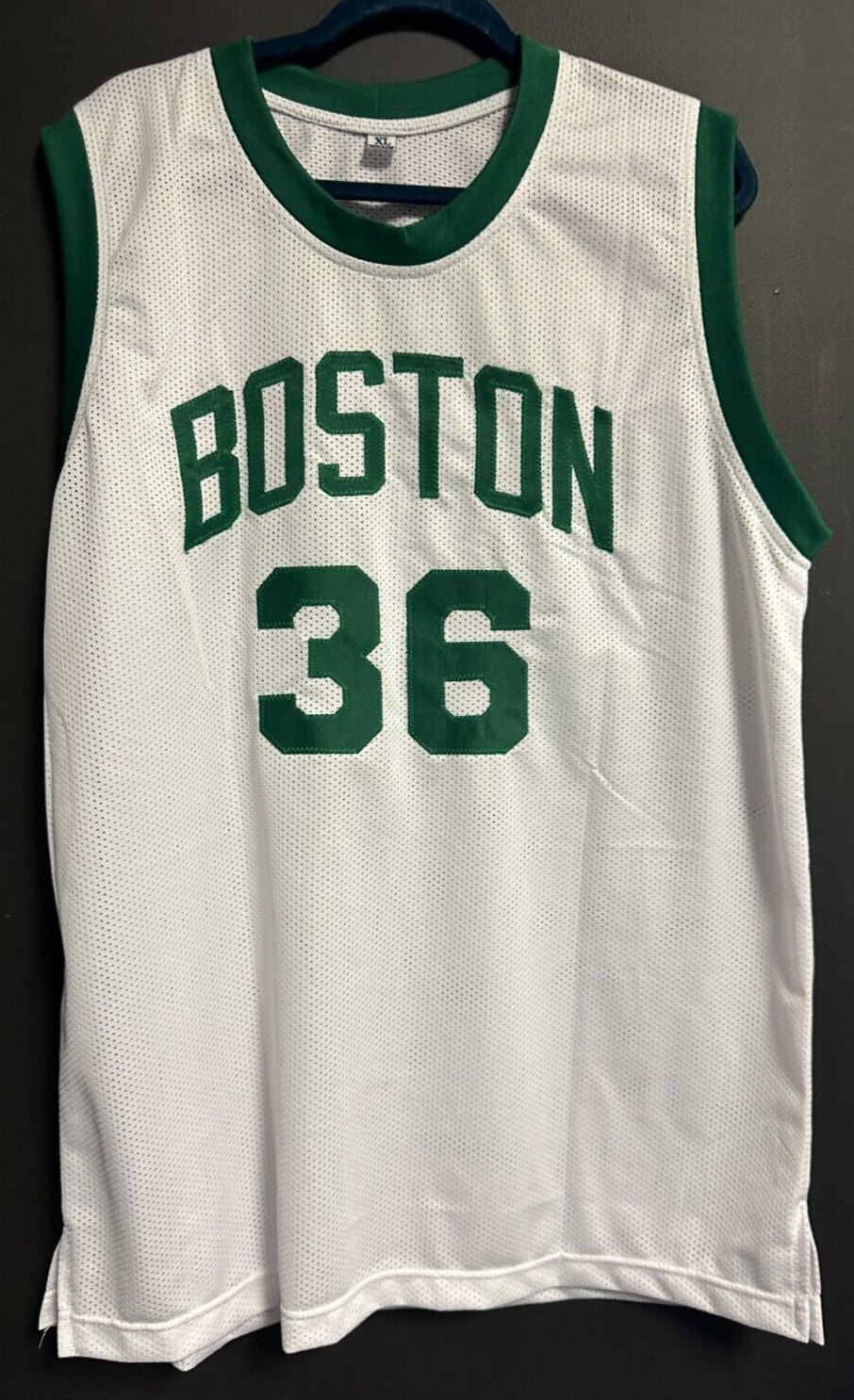 Marcus Smart Autographed Boston Celtics Custom White Jersey NBA