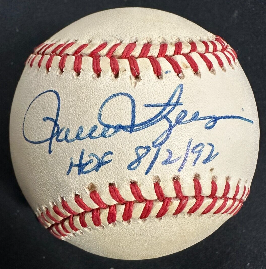 Rollie Fingers Autographed American League Baseball W/ HOF 92 Insc