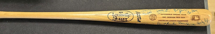 1967 Boston Red Sox Signed Baseball Bat 27 Signatures Impossible Dream COA HOF