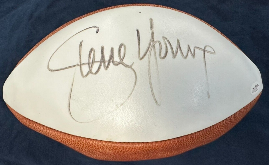 Steve Young Autographed Wilson Official NFL Football JSA San Francisco 49ers