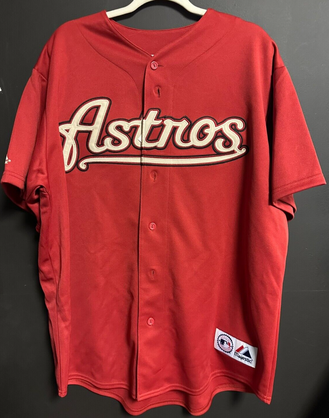 Roger Clemens Autographed Majestic Houston Astros Jersey MLB Tri-Star