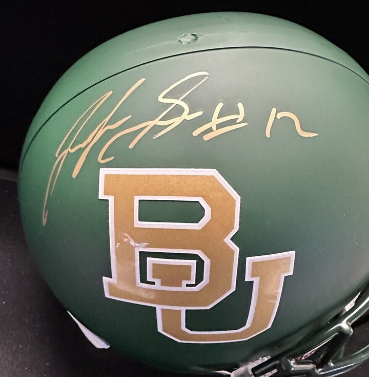 Josh Gordon Autographed Baylor Bears Authentic Helmet BAS