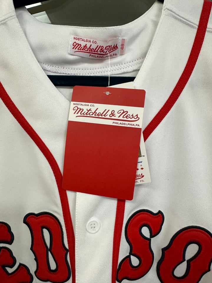 Wade Boggs Signed 1987 Red Sox Mitchell & Ness Jersey W/ HOF 3010 Hits 12 AS
