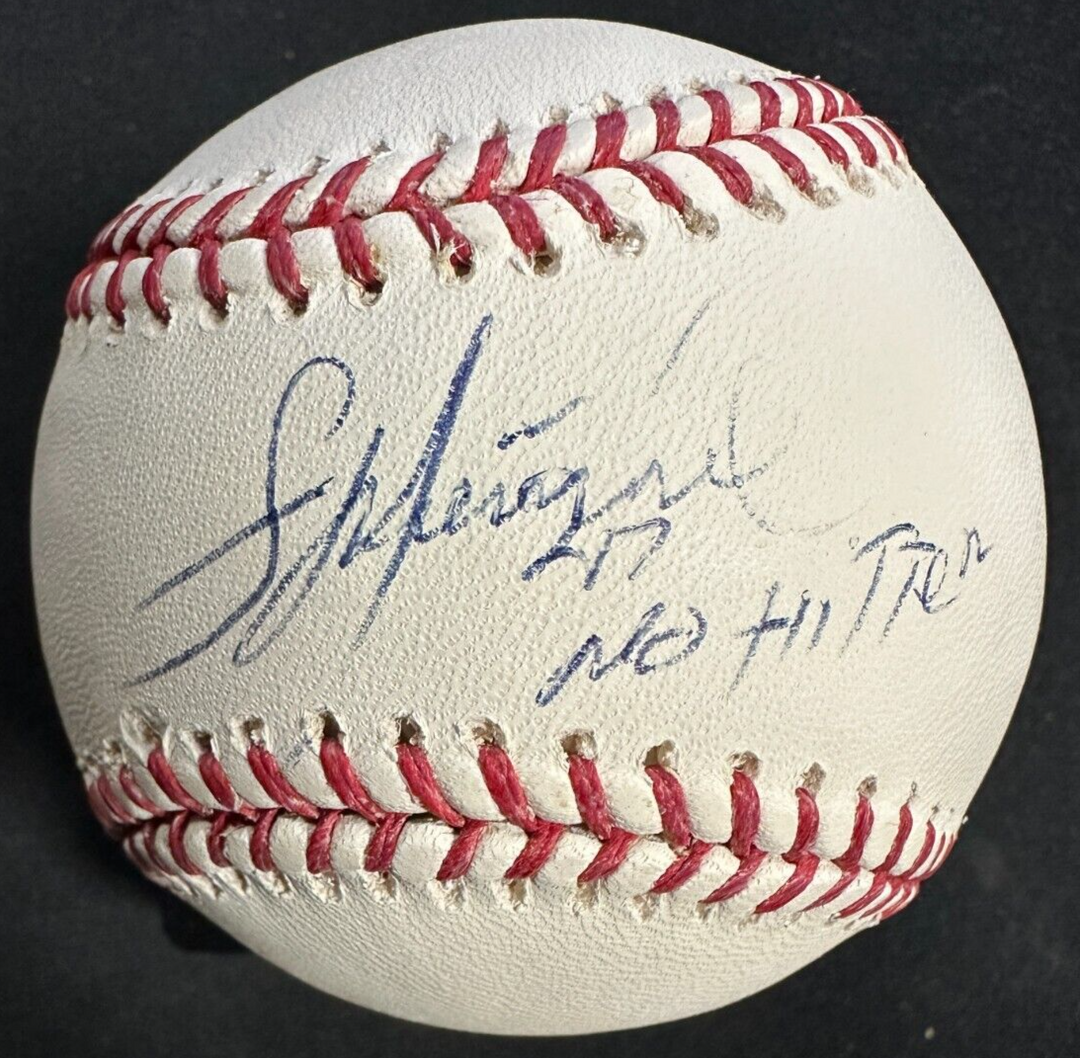 Francisco Liriano Autographed Major League Baseball W/ No Hitter Insc