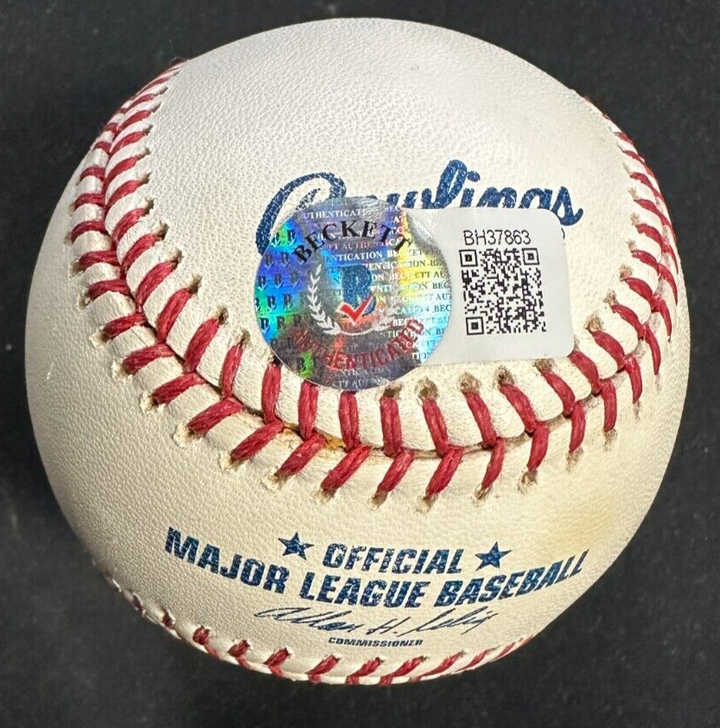 Mariano Rivera Autographed Official Major League Baseball HOF Yankees BAS