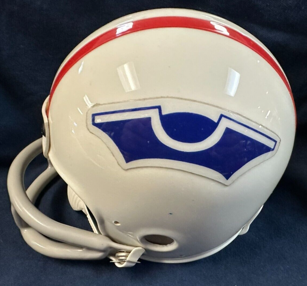 Harvey White Signed Boston Patriots Mini Helmet W/ 1st Player to Sign 1959 Insc