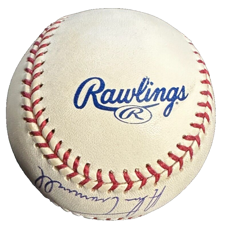 Al Kaline &Alan Trammell Autographed Baseball HOF Detroit Tigers