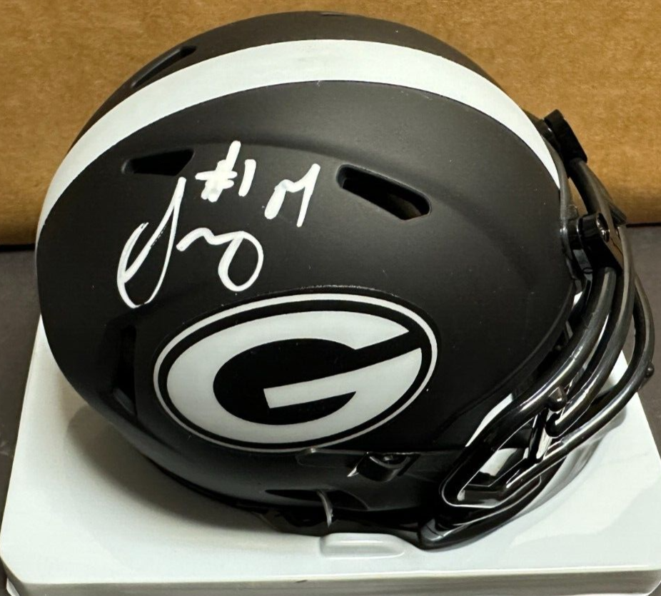 Sony Michel Autographed Georgia Bulldogs Speed Eclipse Mini Helmet BAS