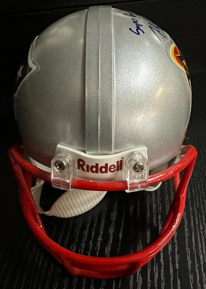 Tully Banta-Cain Autographed Super Bowl XXXVII Mini Helmet New England Patriots