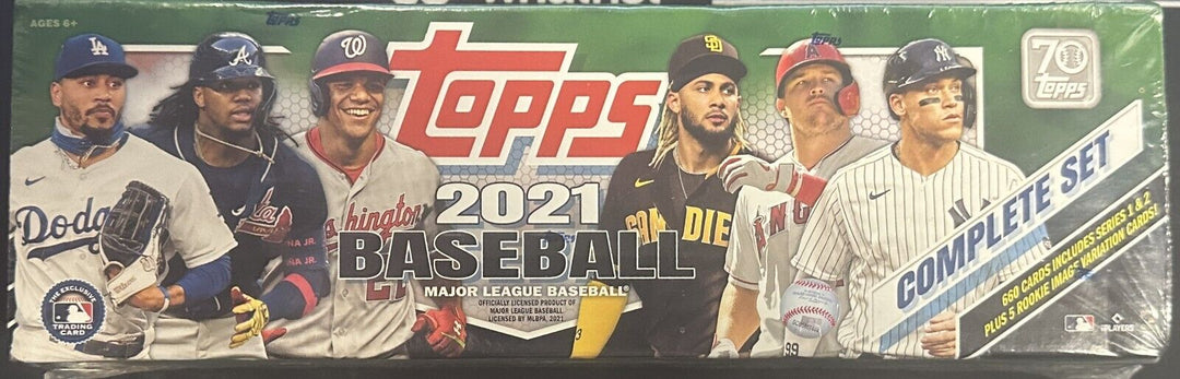 2021 Topps Baseball Factory Sealed Set Green Version Series 1 &2