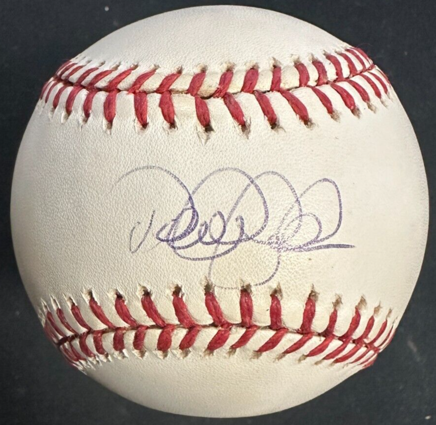 Derek Jeter Autographed Official Major League Baseball Yankees Steiner MLB Holo