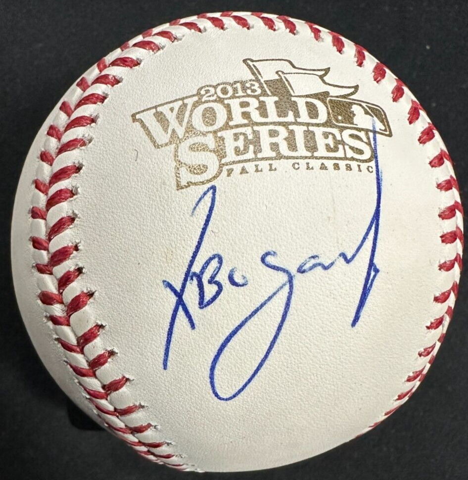Xander Bogaerts Autographed Official 2013 World Series Baseball Red Sox MLB Holo