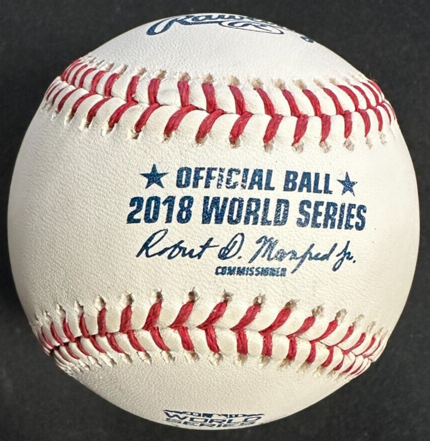 Joe Kelly Autographed 2018 World Series Baseball Boston Red Sox