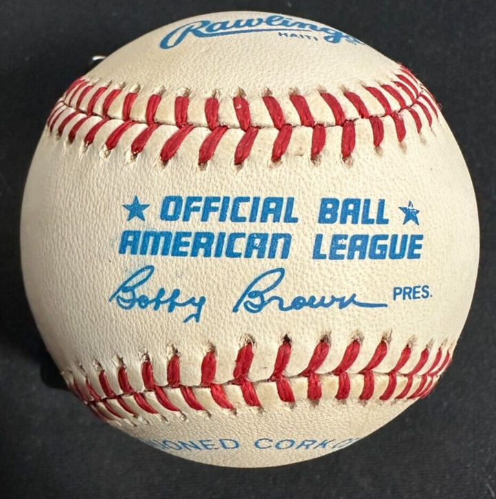 Luke Appling Autographed American League Baseball HOF White Sox