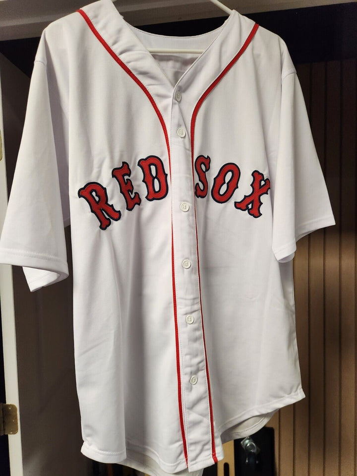 Wade Boggs Autographed Boston Red Sox Home Jersey JSA HOF