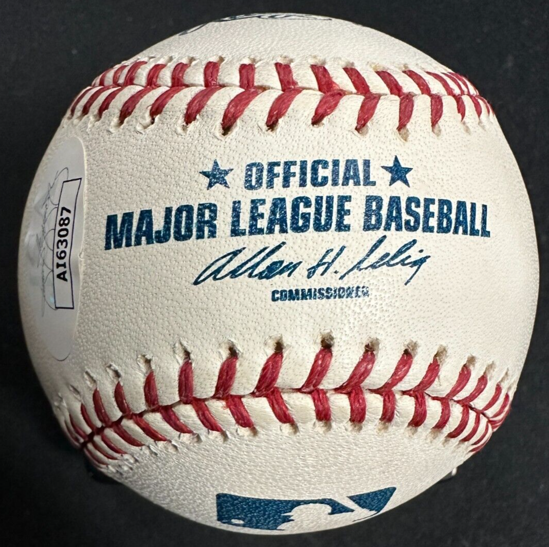 Paul Molitor Autographed Official Major League Baseball HOF Brewers JSA