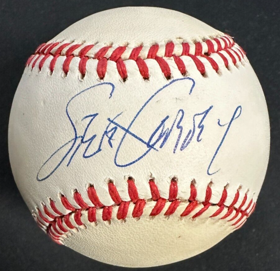 Steve Garvey Autographed National League Baseball BAS Dodgers