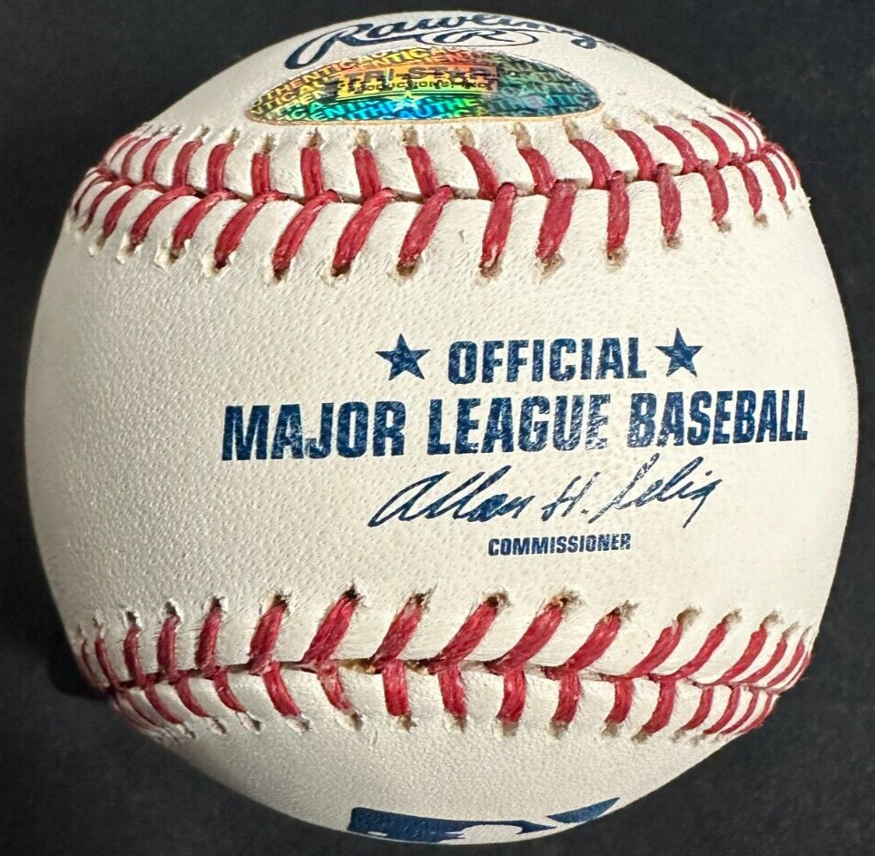 Jeff Bagwell Autographed Major League Baseball HOF Houston Astros