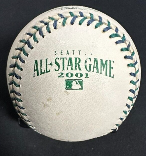 Roger Clemens Autographed 2001 All-Star Game Baseball W/ Cy7 & Rocket Insc