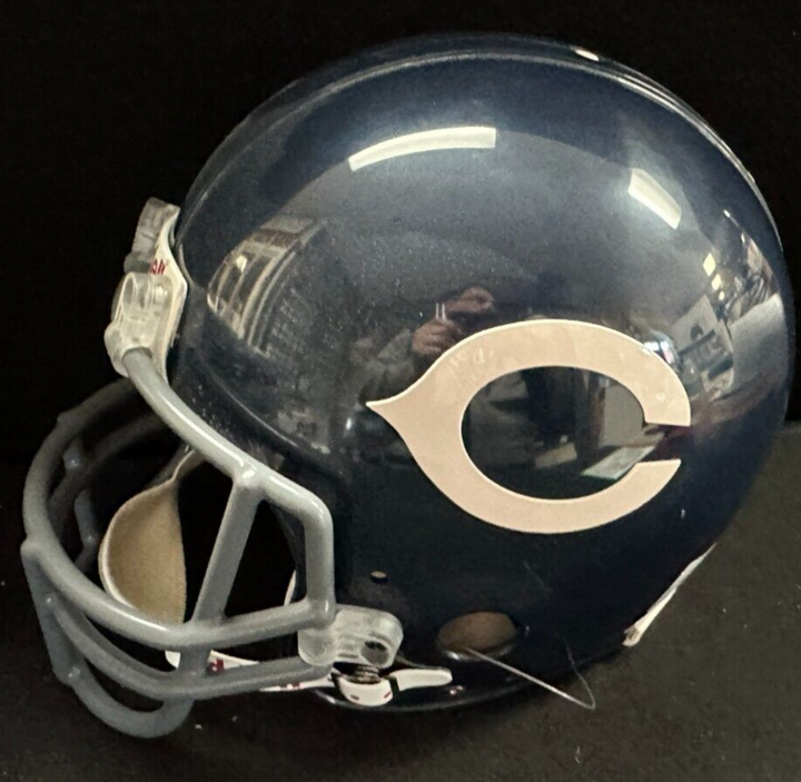 Dick Butkus Signed Full Size Chicago Bears Authentic Helmet W HOF 79
