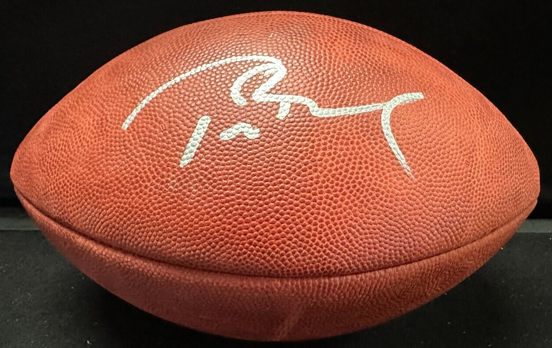Tom Brady Autographed Official NFL Football TriStar & Fanatics NE Patriots
